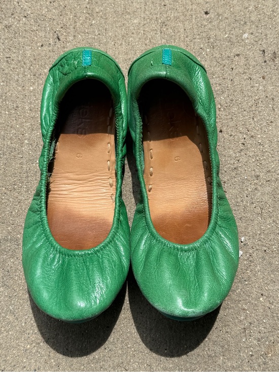 Tieks Shoes - TIEKS by Gavrieli Clover Green Ballet Flats